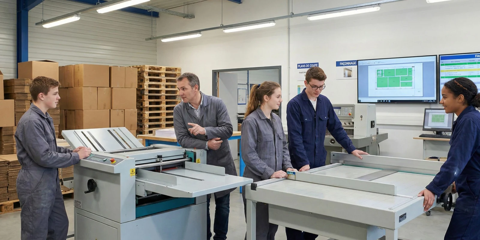 Vie en Bac Pro FPIR : Atelier Imprimerie, Routage et Ambiance du Lycée